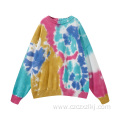 Winter high street niche tie-dye thick sweater